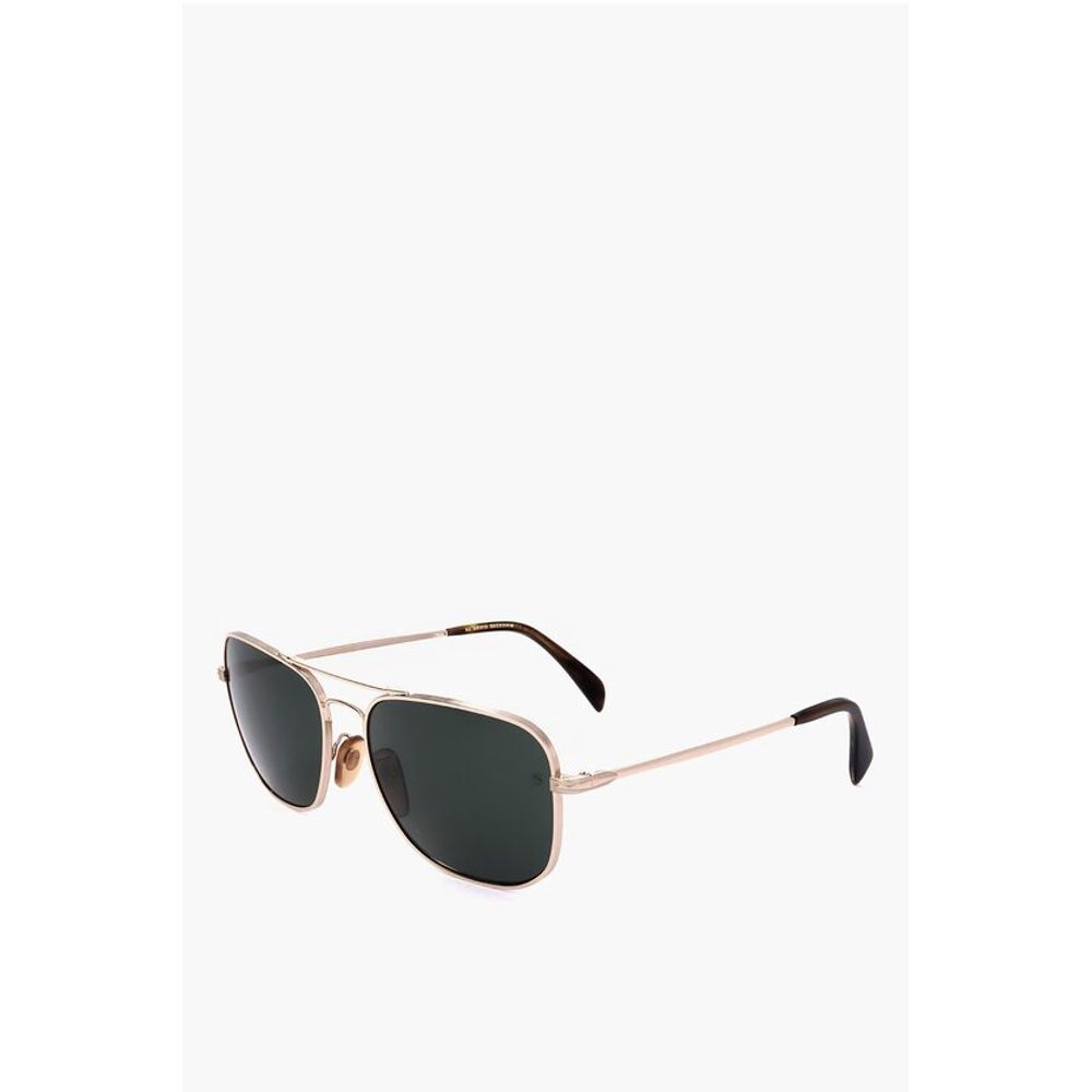 David Beckham Aviator Sunglasses with Metal Frame
