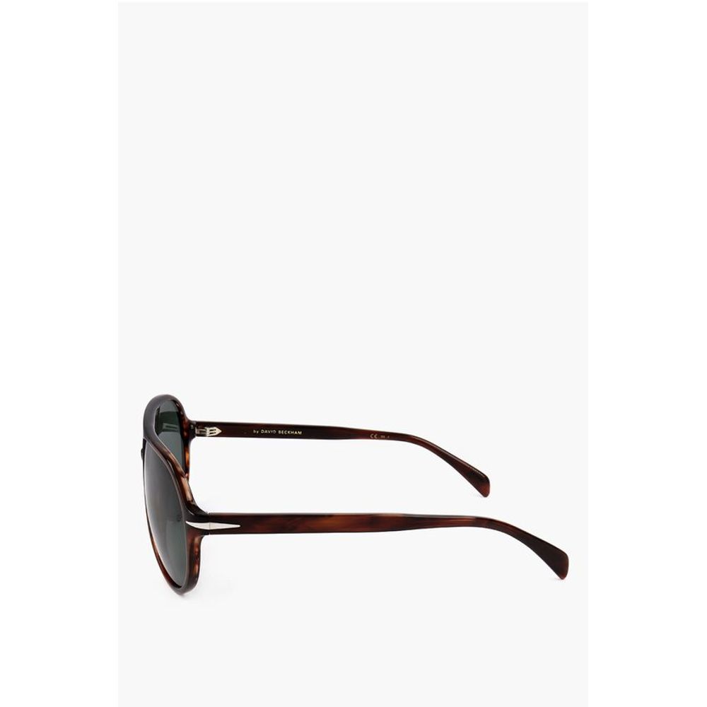 David Beckham Aviator Sunglasses with Tortoiseshell Frame
