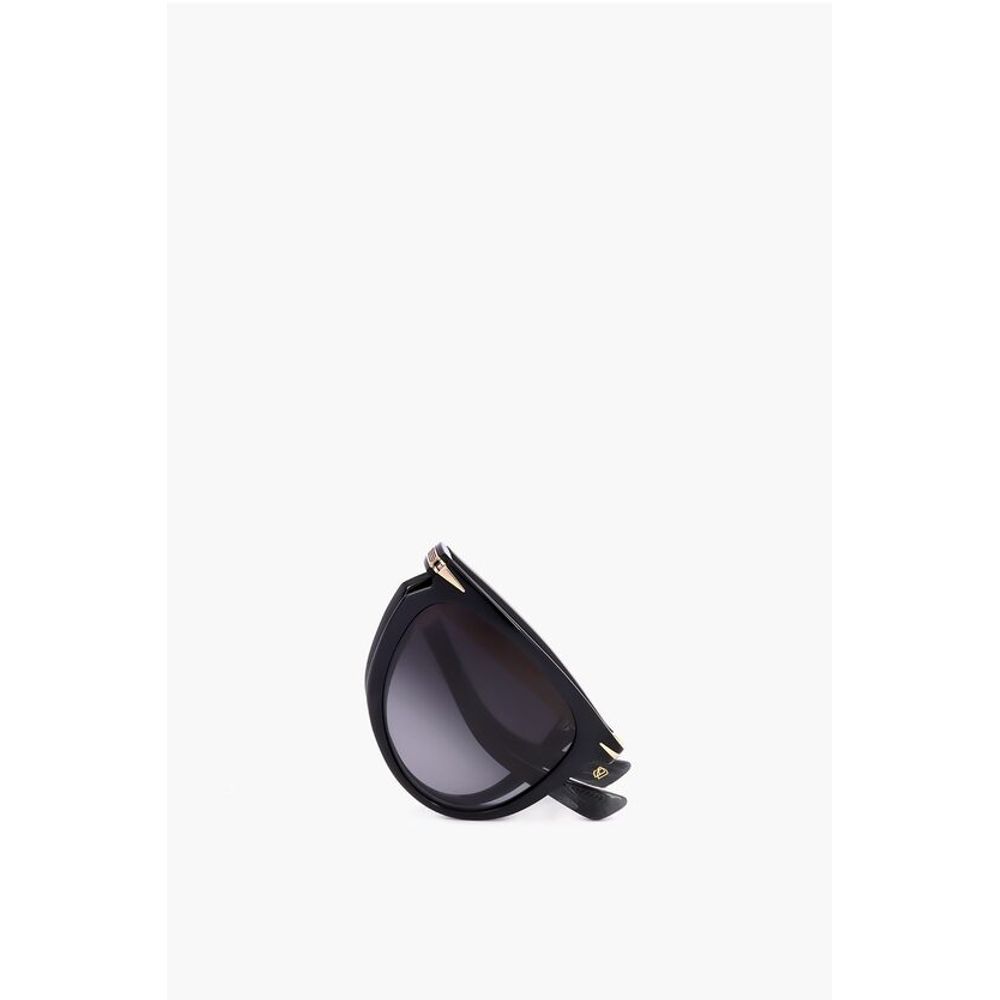 David Beckham Wayfarer Sunglasses with Straight Bridge