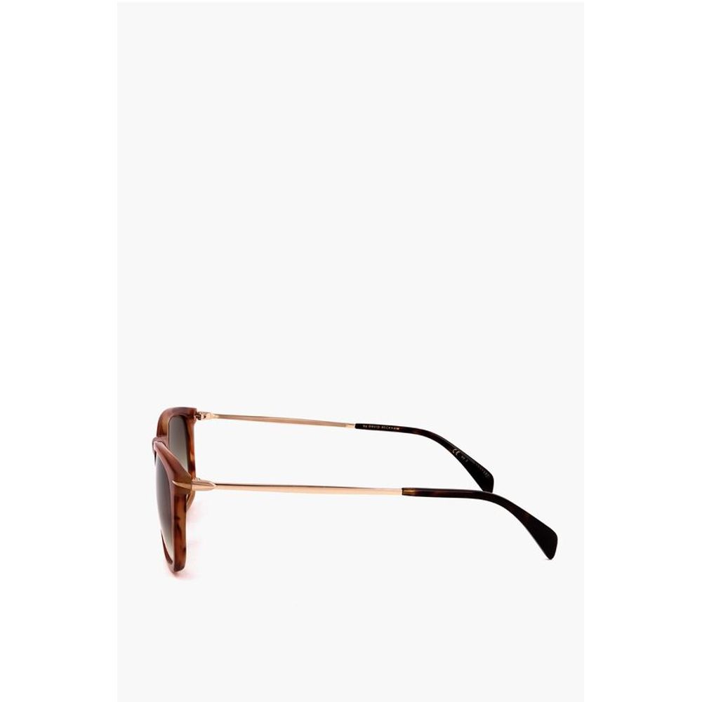 David Beckham Tortoiseshell Wayfarer Sunglasses with Gradient Lenses