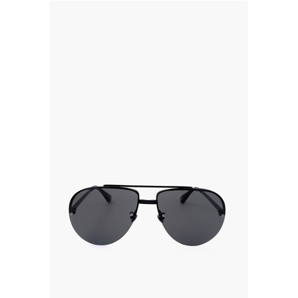 Linda Farrow ANN DEMEULEMEESTER Aviator Sunglasses with Metal Frame