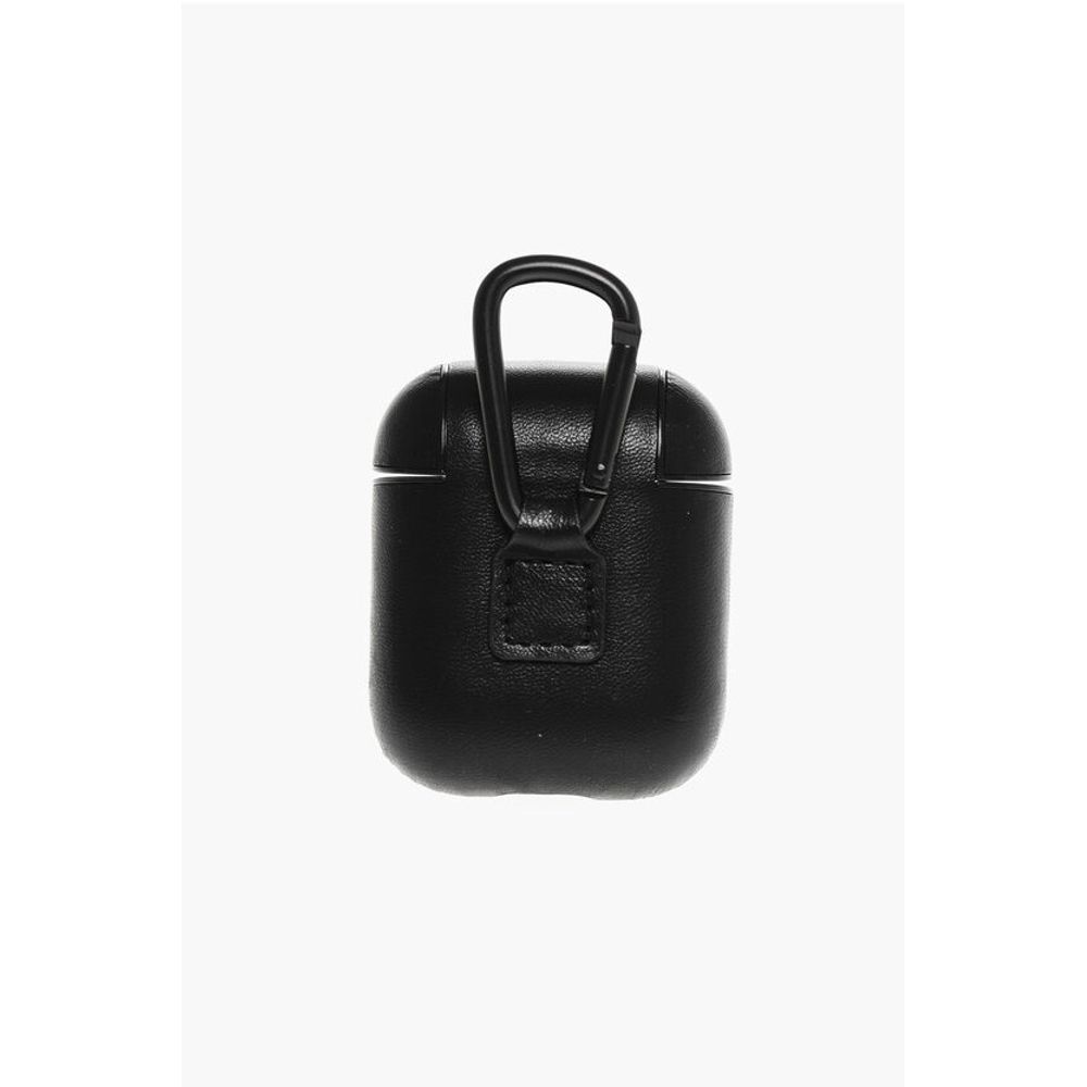 Dsquared² Solid Color Airpods Case with Contrasting Logo