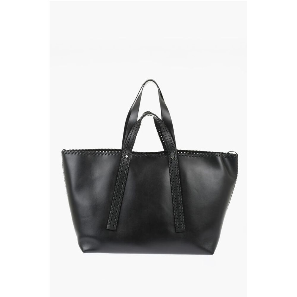 Off-White Braided Leather DAY OFF WEAVING Weekend Bag