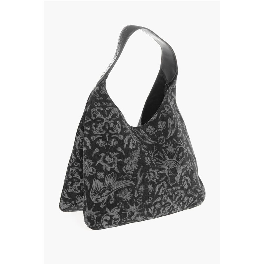 Off-White Printed METROPOLITAN Hobo Bag