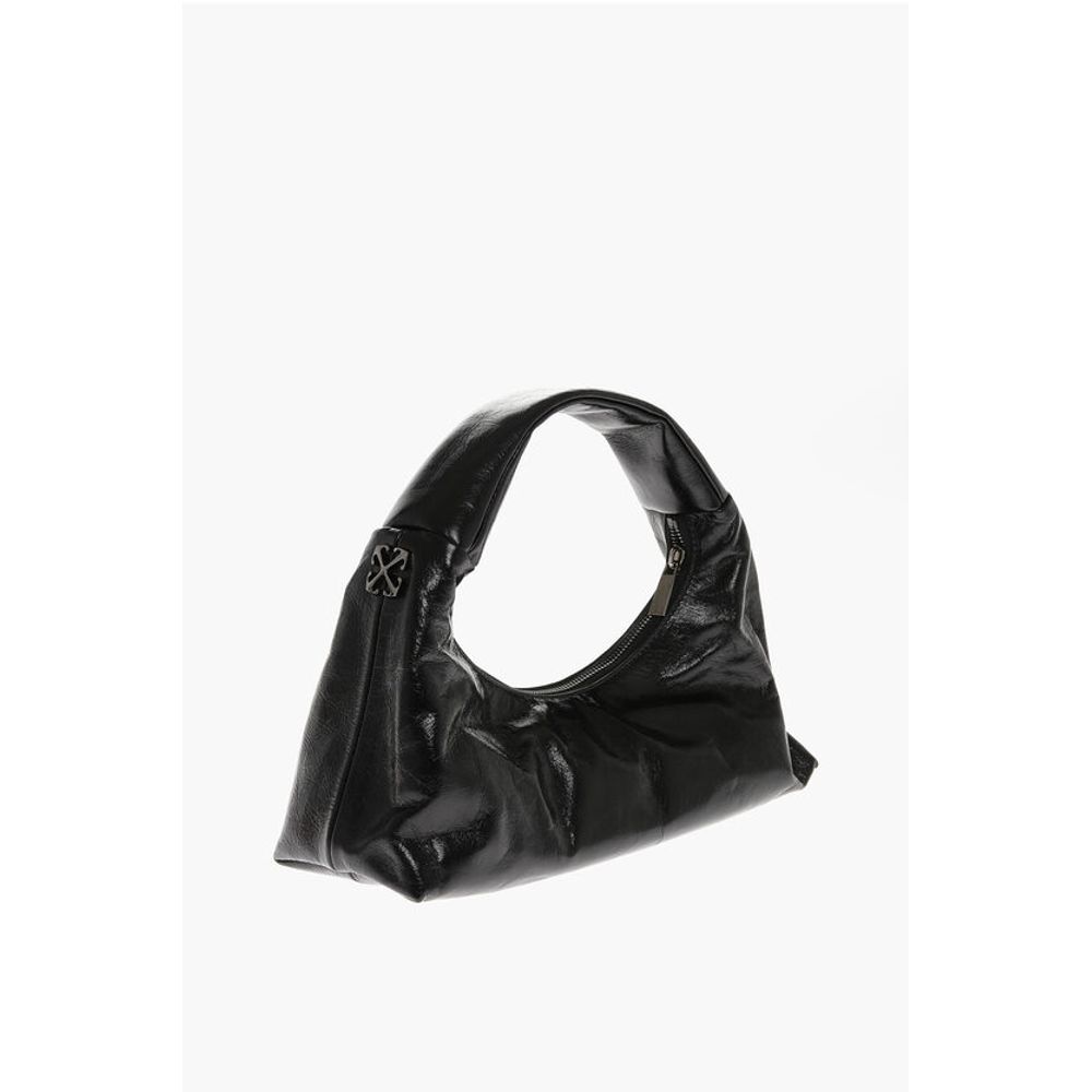 Off-White Patent Leather ARCADE Shoulder Bag