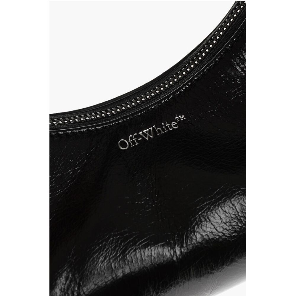 Off-White Patent Leather ARCADE Shoulder Bag