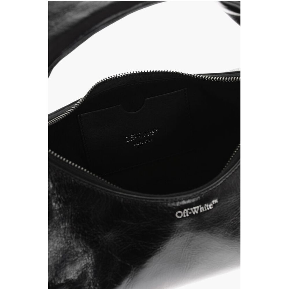 Off-White Patent Leather ARCADE Shoulder Bag