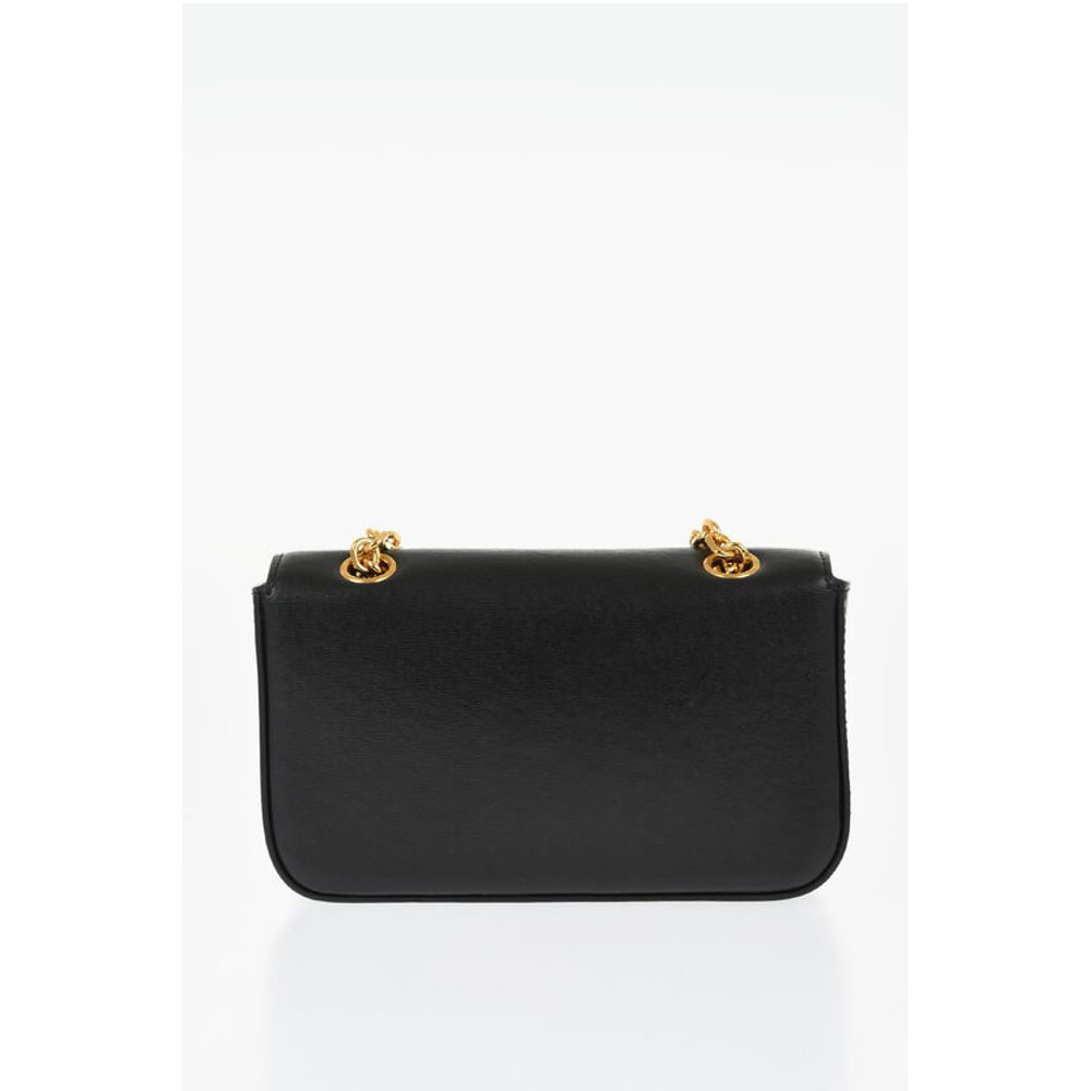 Palm Angels Leather PALM BRIDGE Shoulder Bag with Chain Shouder Strap