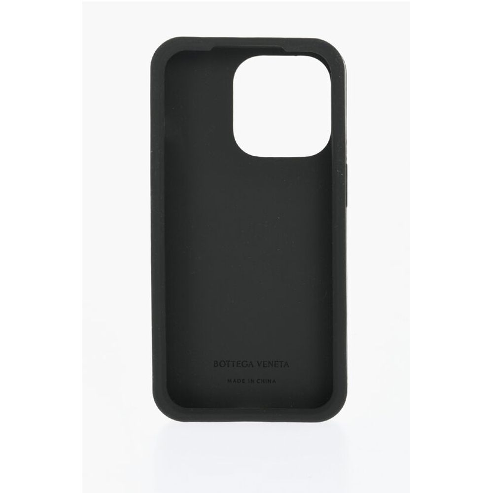 Bottega Veneta Two-Tone Braided Pattern Iphone 14 Pro Case