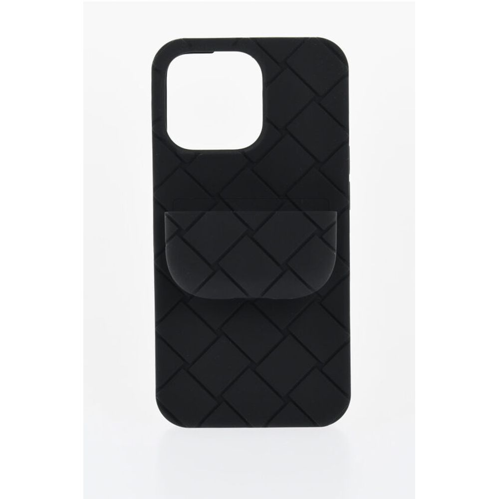 Bottega Veneta Braided Iphone 13 Pro Cover with with Airpods Holder