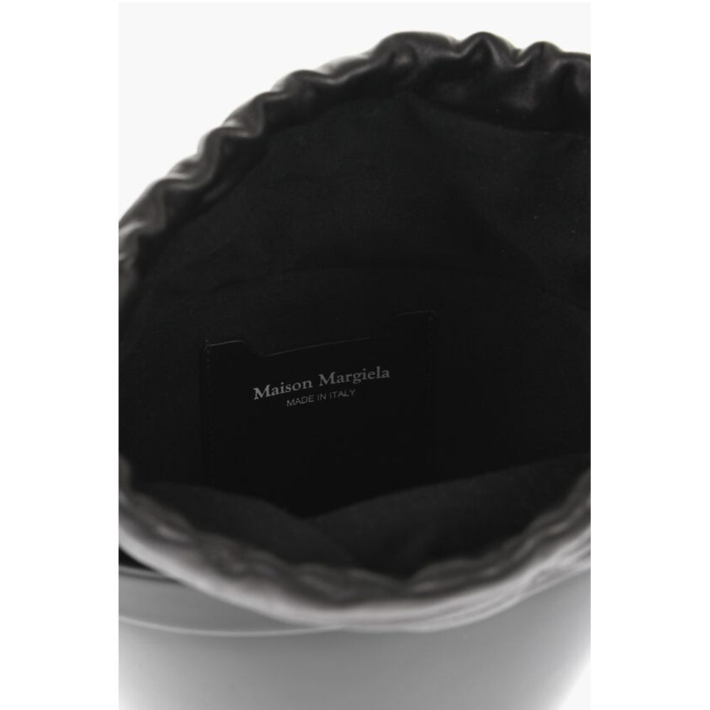 Maison Margiela MM11 Patent Letaher Bucket Bag with Removable Strap