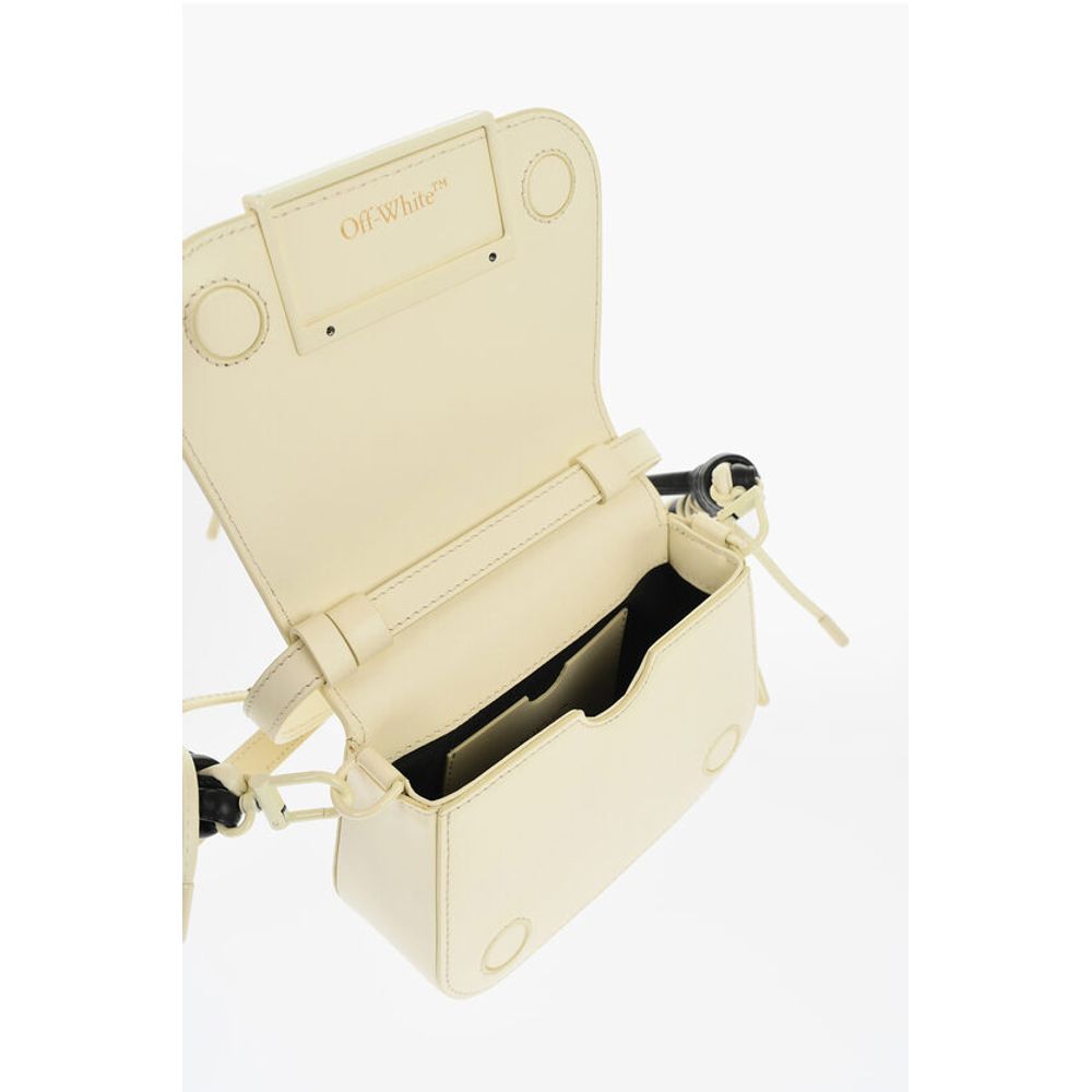 Off-White Leather SKELETON BINDER Shoulder Bag