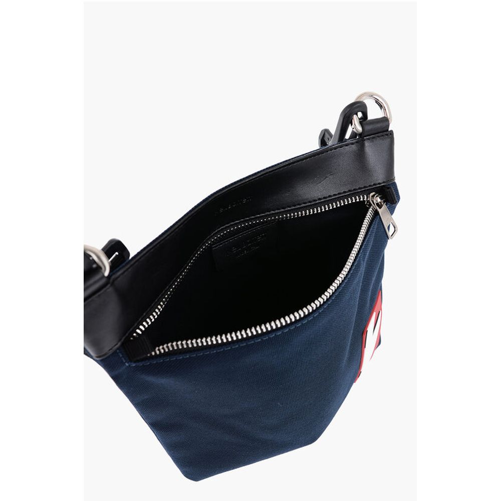 Neil Barrett Nylon Sacoche with Removable Shoulder Strap