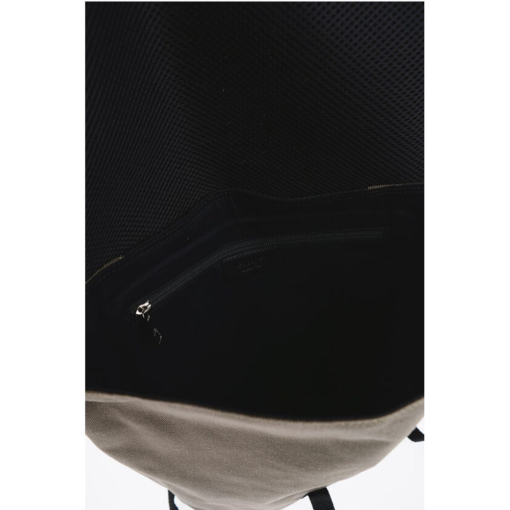 Neil Barrett Two-Tone Nylon CITY FLAP Backpack