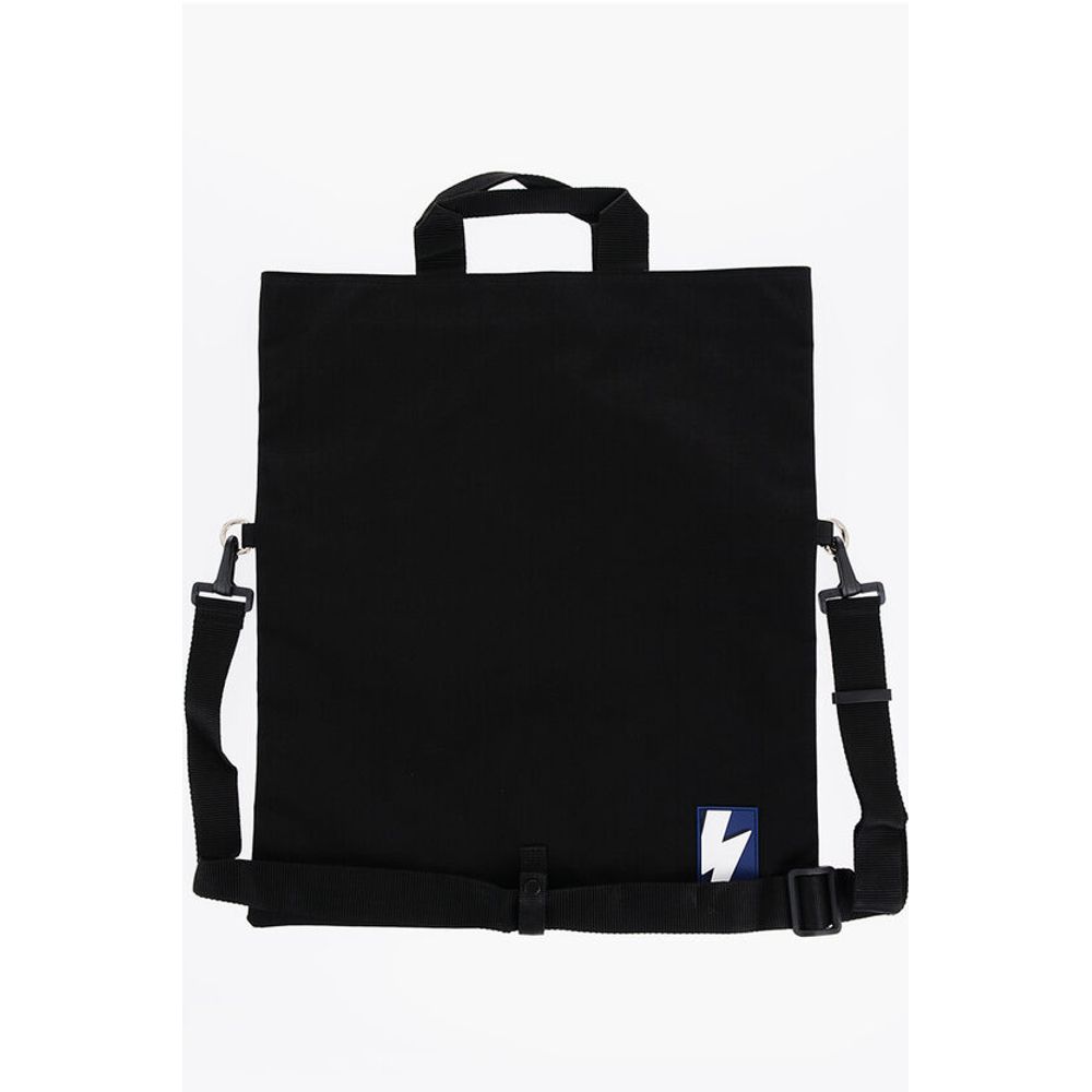 Neil Barrett Solid Color Maxi Bag with Removable Shoulder Strap
