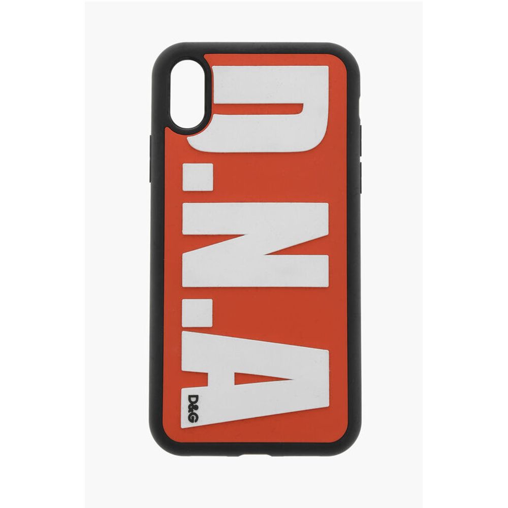 Dolce & Gabbana D.N.A Rubber XR Iphone Cover with Embossed Logo