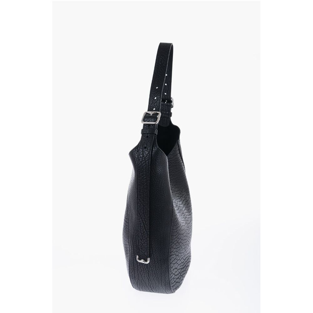 Burberry Grained Leather CHESS Bag with Removable Clutch