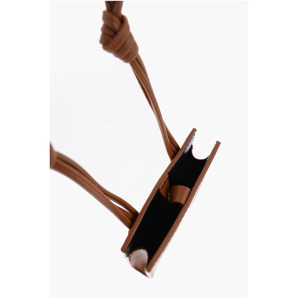 Jil Sander Printed Leather Crossbody Smatphone Cover
