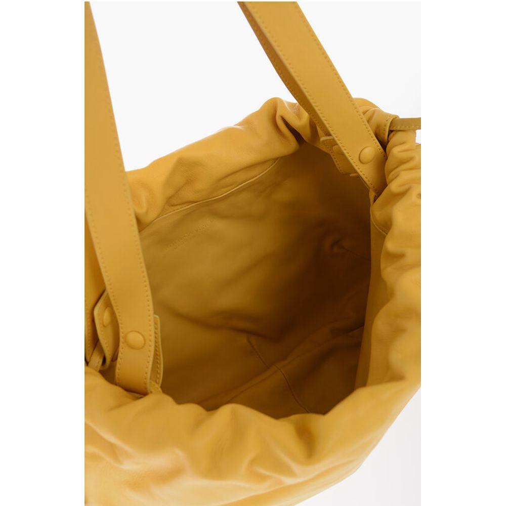 Bottega Veneta Leather BULB Shoulder Bag with Golden Details
