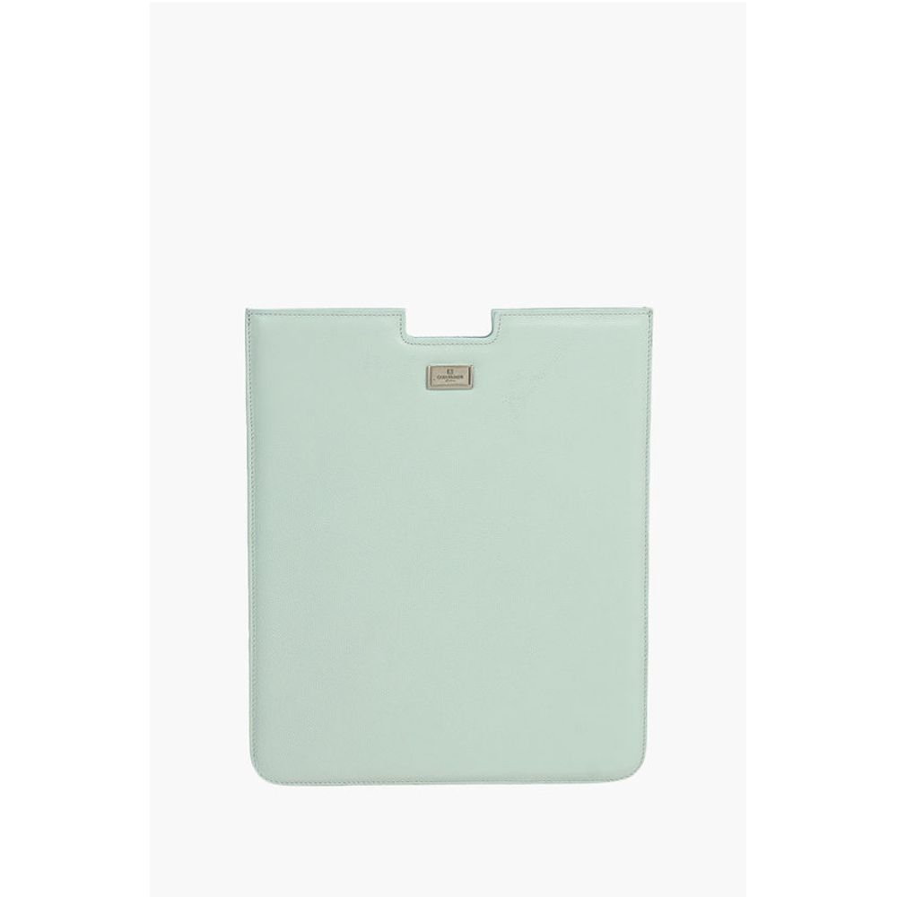 Corneliani Tumbled Leather Tablet Case