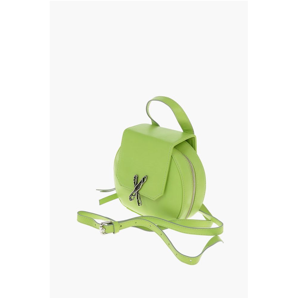 Ixos Leather CINCILLA Mini Shoulder Bag with Silver Logo