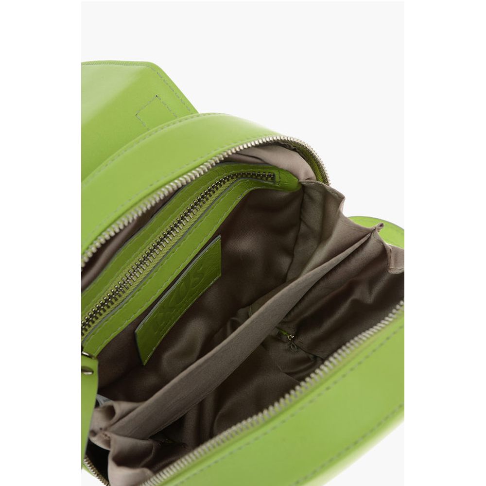 Ixos Leather CINCILLA Mini Shoulder Bag with Silver Logo