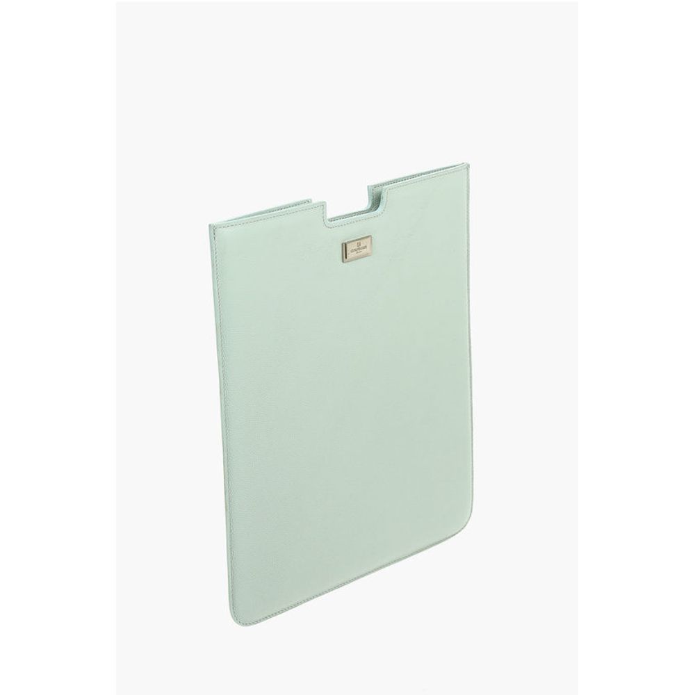 Corneliani Tumbled Leather Tablet Case