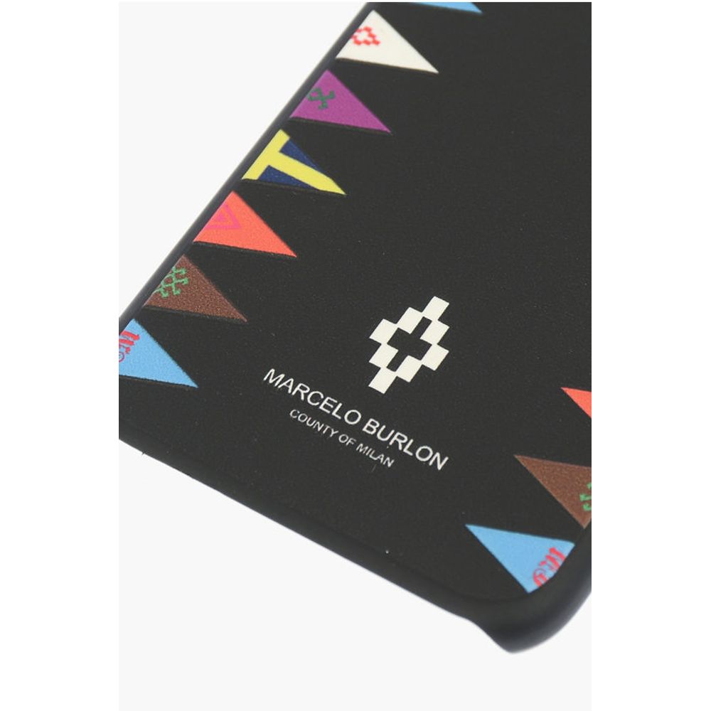 Marcelo Burlon embossed printed FLAGS SIDES 7 Iphone case