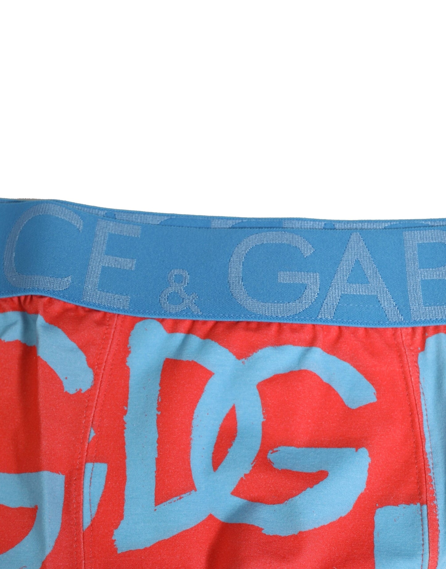 Dolce & Gabbana Multicolor Cotton Logo Print Boxer Underwear