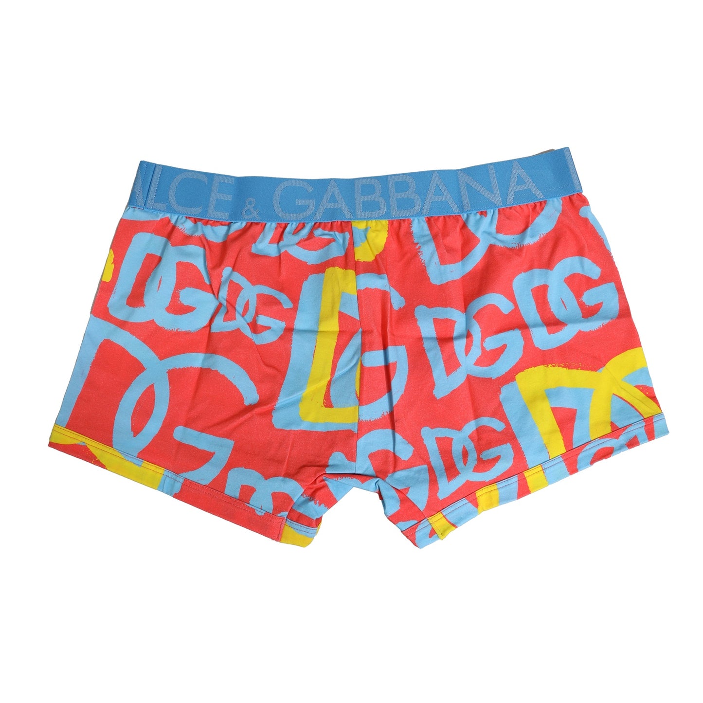 Dolce & Gabbana Multicolor Cotton Logo Print Boxer Underwear