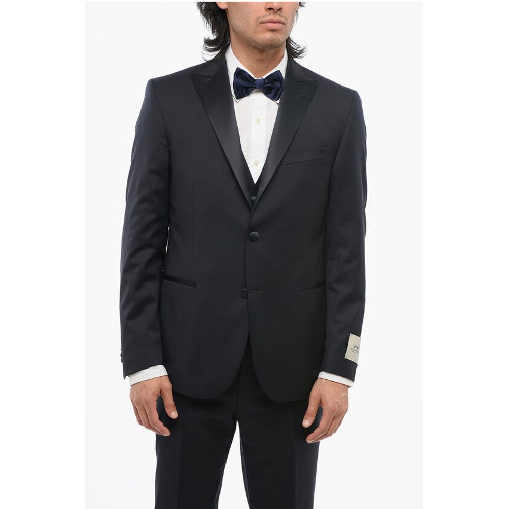 Corneliani CC COLLECTION Satin Peak Lapel RIGHT Ceremony Suit