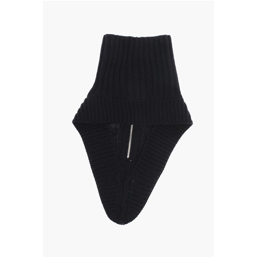 Dries Van Noten Virgin Wool MORRISO Collar with Front Zip