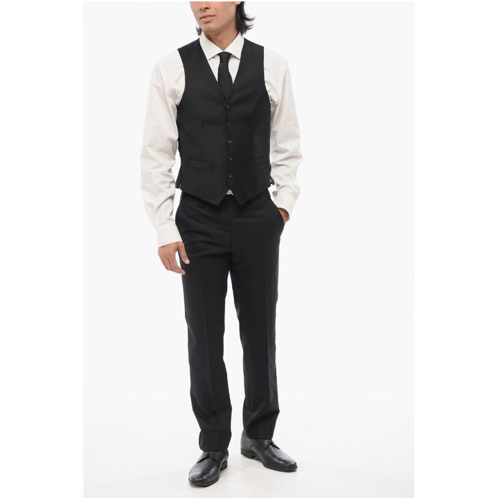 Corneliani TREND Wool 5 Pockets Vest