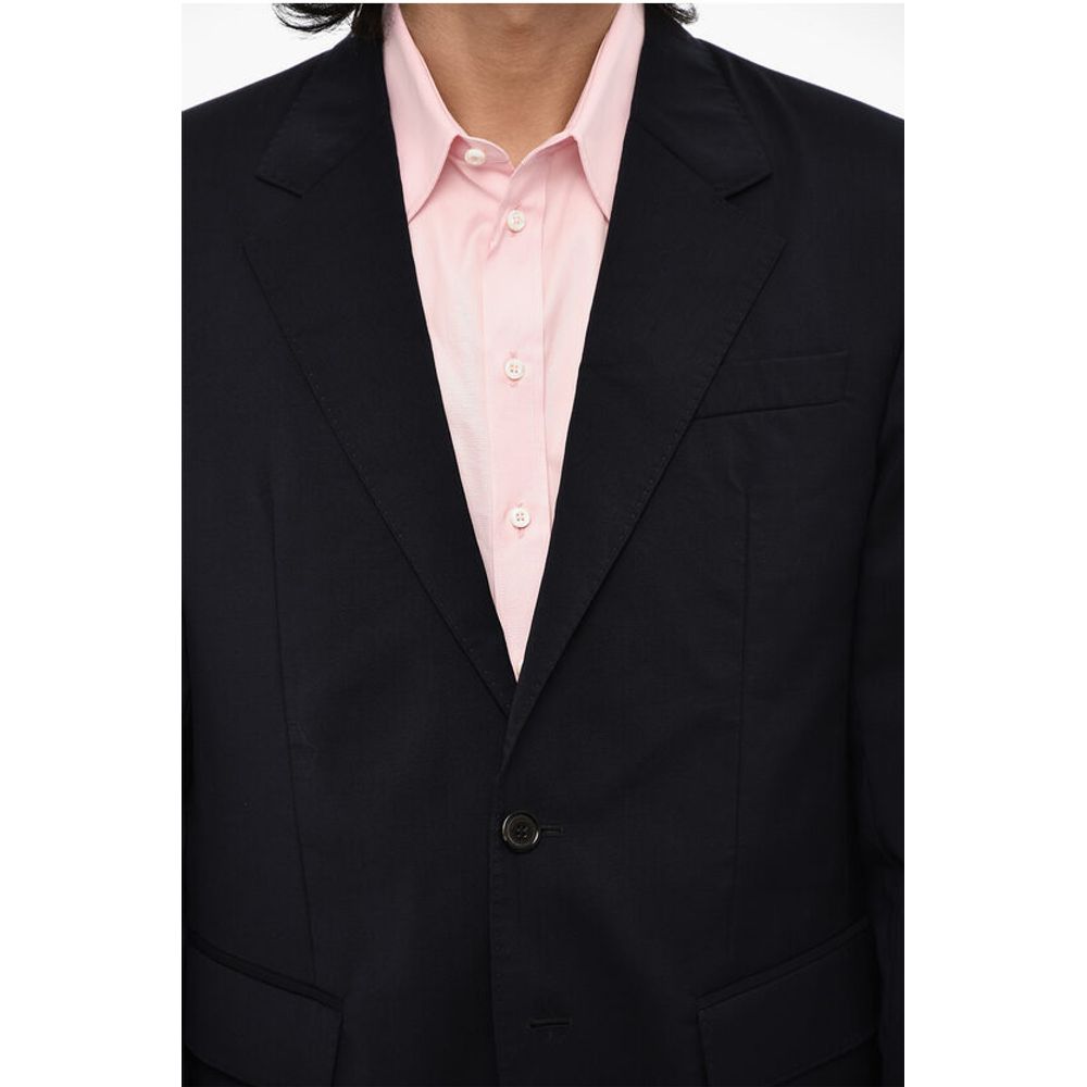 Dsquared² virgin wool turn up cuff 2-button suit