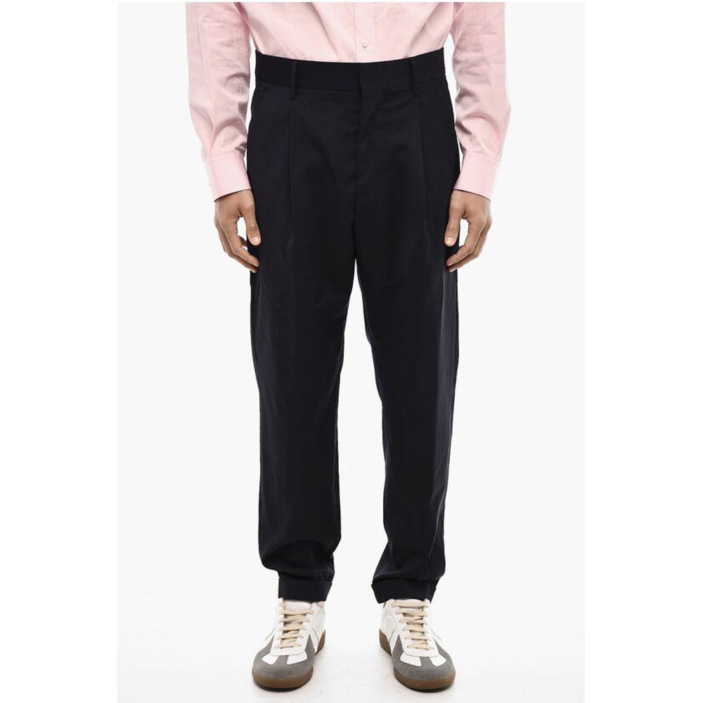 Dsquared² virgin wool turn up cuff 2-button suit