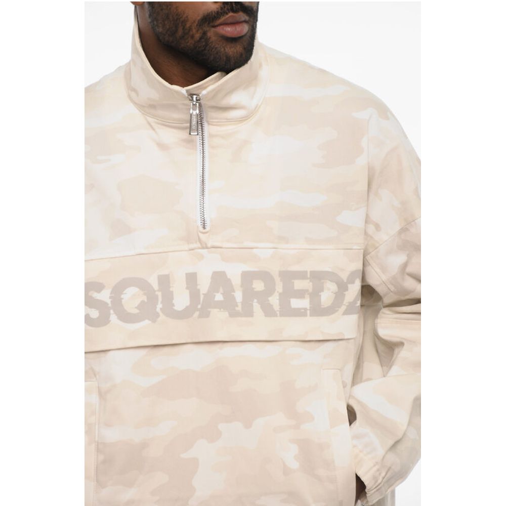 Dsquared² Camouflage Cotton Anorak