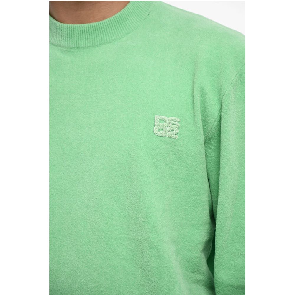Dsquared² Terry Cotton Crew-neck Sweater with Monogram