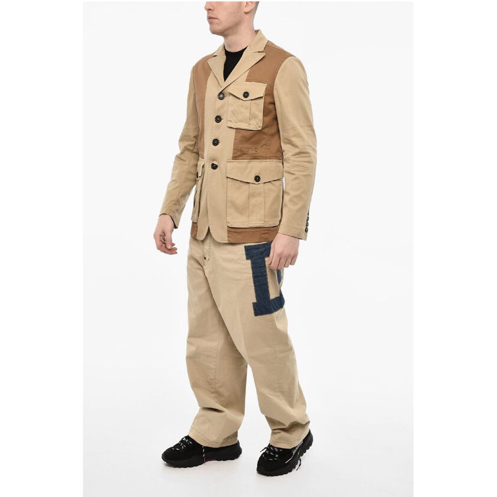 Dsquared² Two-tone Sahariana Jacket