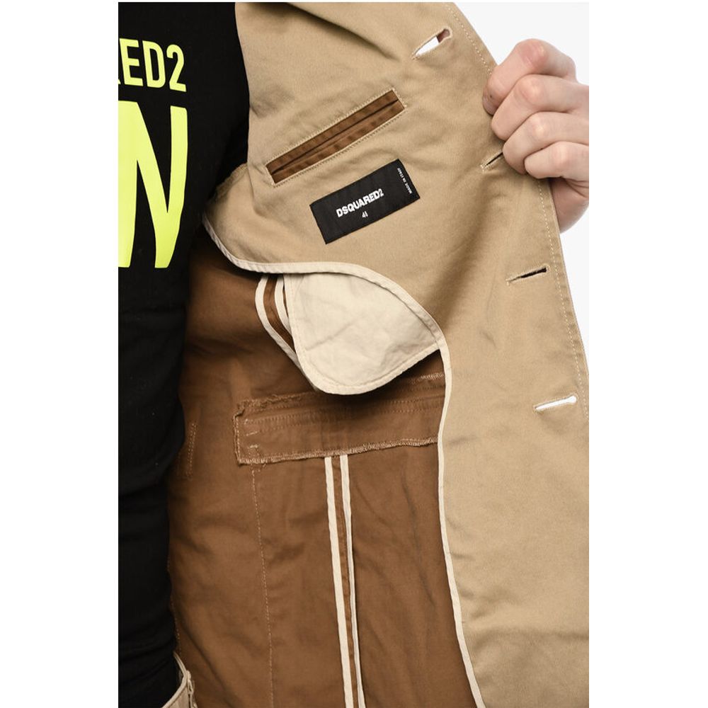 Dsquared² Two-tone Sahariana Jacket
