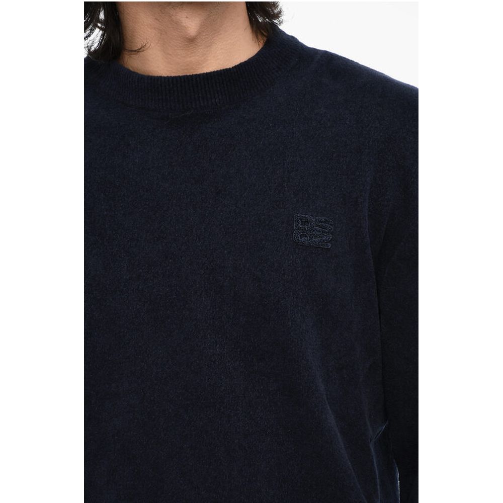 Dsquared² Terry Cotton Crew-neck Sweater with Monogram