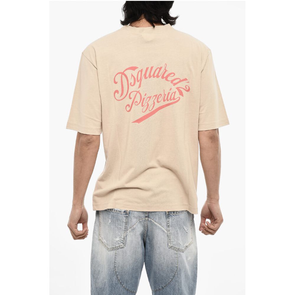 Dsquared² Printed Cotton Crew-neck T-shirt