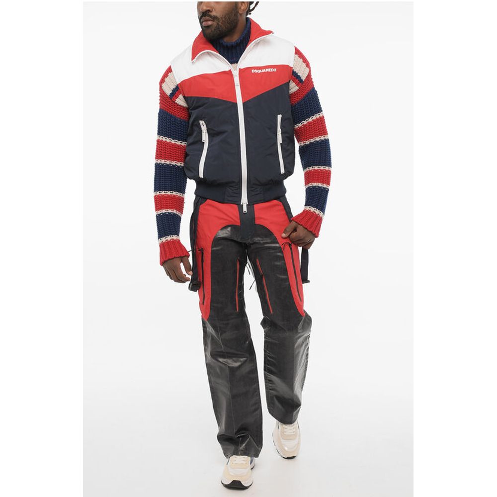 Dsquared² Sleeveless Color Block Padded Jacket