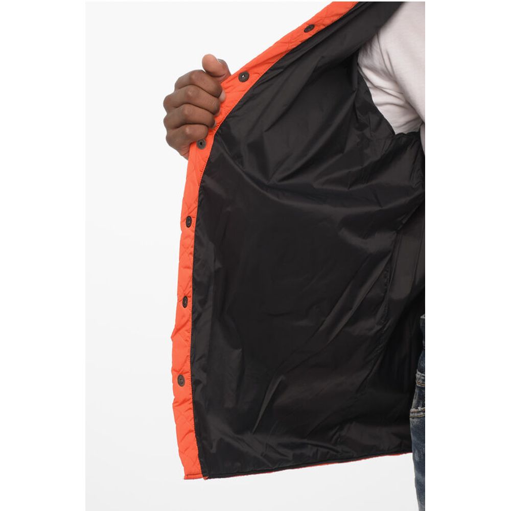 Dsquared² Quilted Jacket with Snap Buttons