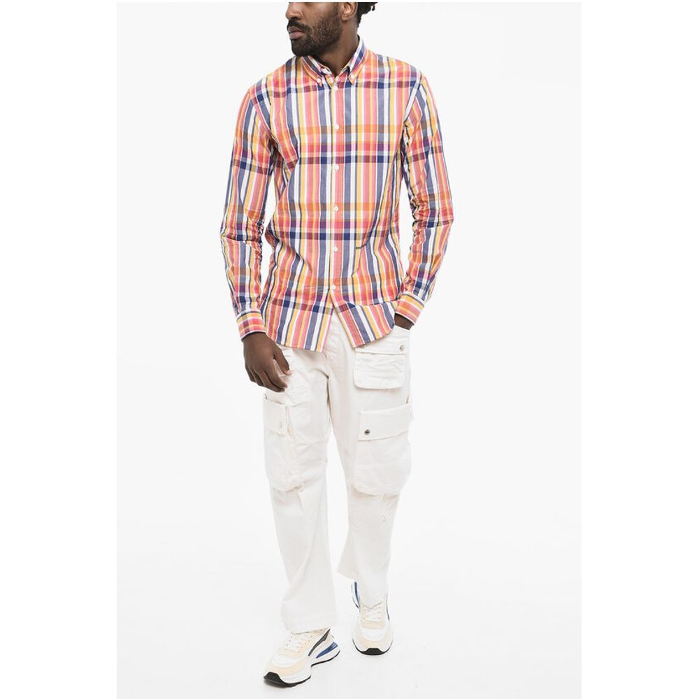 Dsquared² Button Down Check Cotton SUMEMR Shirt