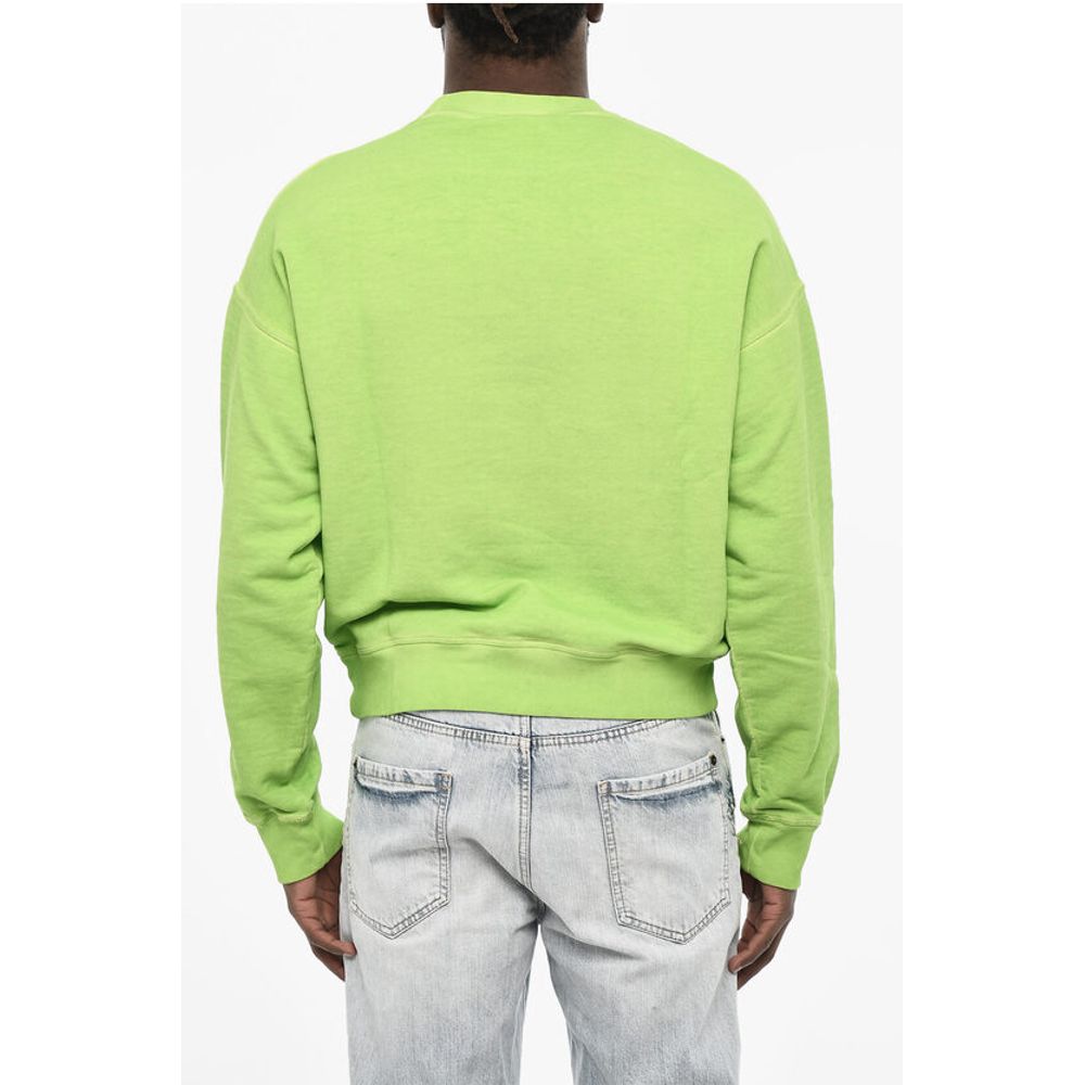 Dsquared² Crew-neck Sweatshirt with Frontal Monogram