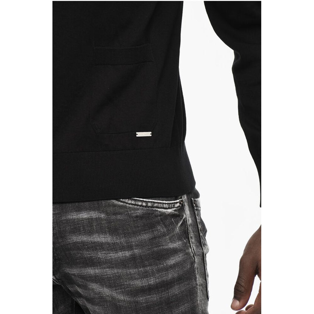 Dsquared² Double Pockets V-neck Cardigan