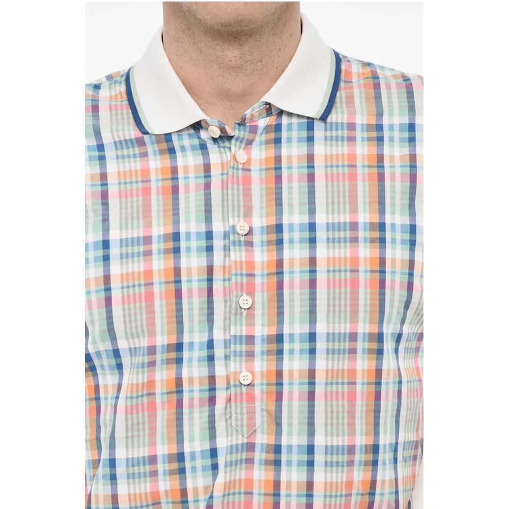 Dsquared² Checked Shirt With Knitted Details
