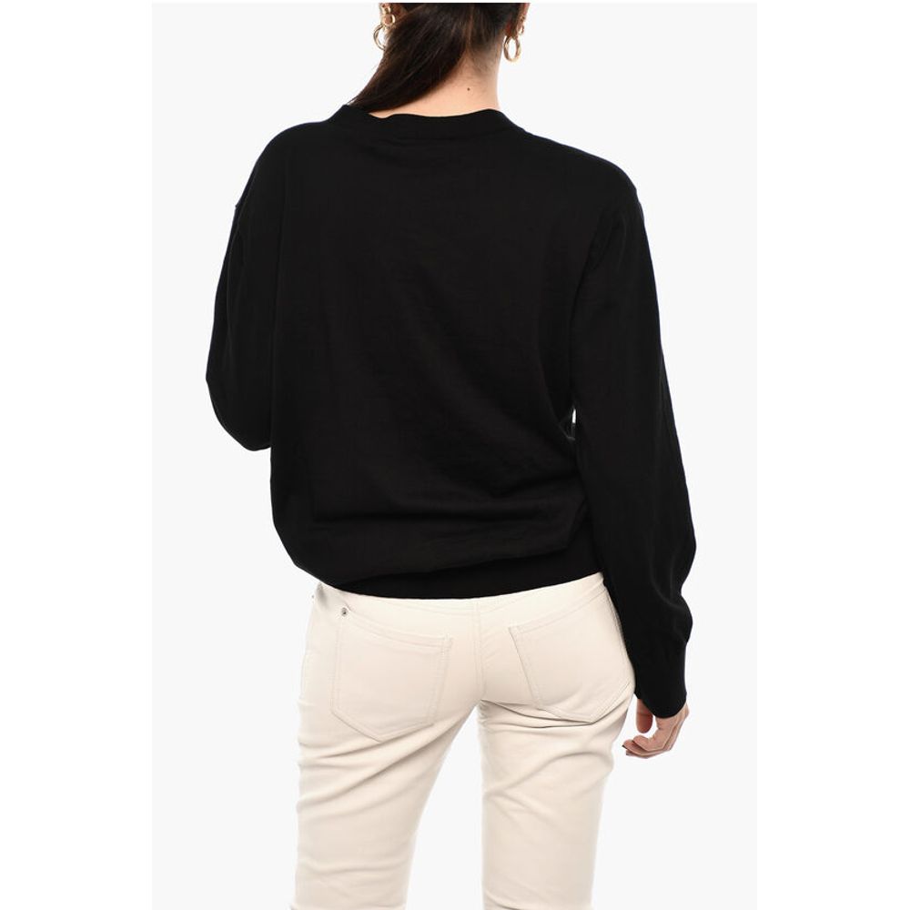 Dsquared² V-Neck Lightweight Cardigan with Breast Pocket