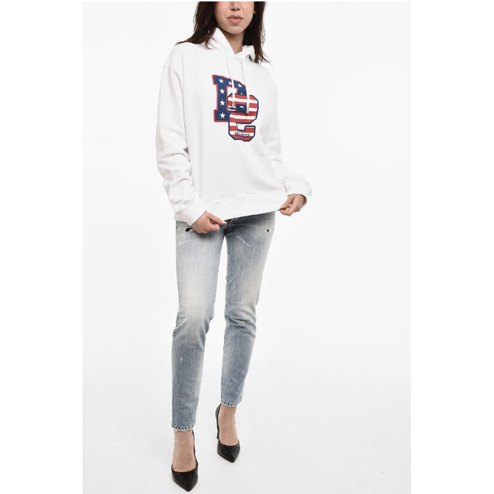 Dsquared² Cotton Hoodie with Monogram