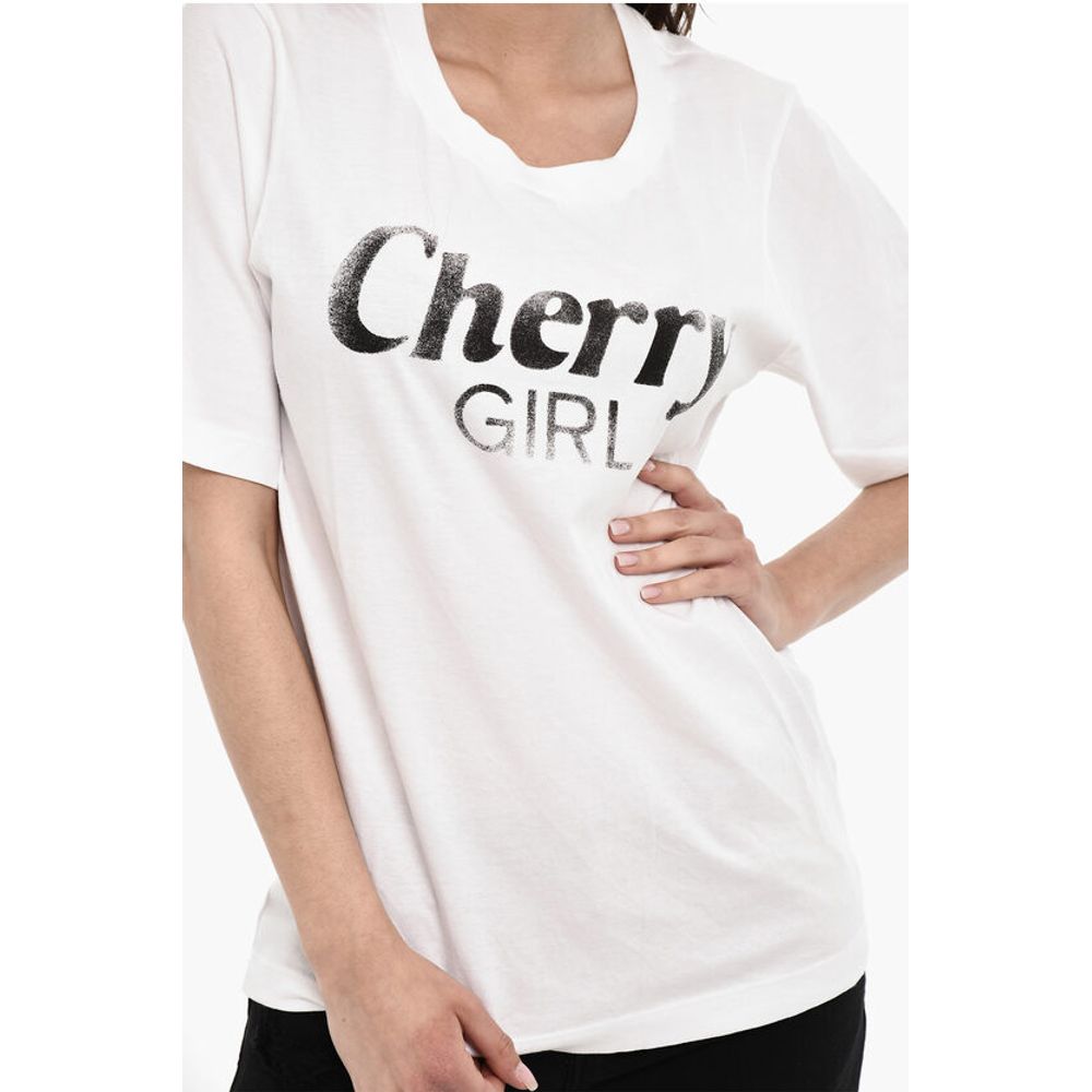 Dsquared² Crewneck CHERRY Printed T-shirt